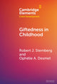 Book cover of: Giftedness in Childhood. By: Robert J. Sternberg