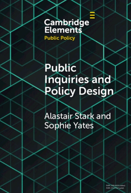 Book cover of: Public Inquiries and Policy Design