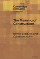 Book cover of: Meaning of Constructions