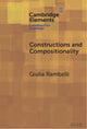 Book cover of: Constructions and Compositionality. By: Giulia Rambelli