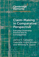 Book cover of: Claim-Making in Comparative Perspective. By: Janice Gallagher
