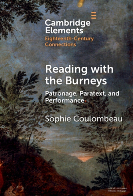 Book cover of: Reading with the Burneys. By: Sophie Coulombeau