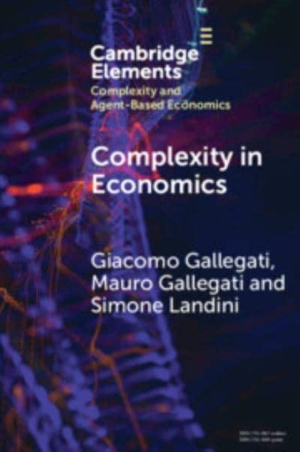 Book cover of: Complexity in Economics. By: Giacomo Gallegati
