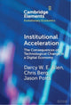 Book cover of: Institutional Acceleration