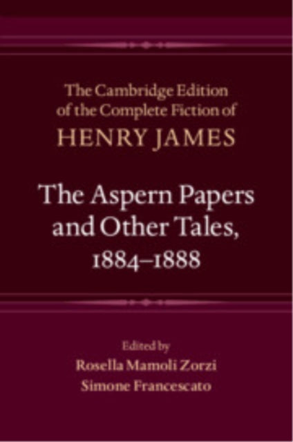 Book cover of: Aspern Papers and Other Tales, 1884–1888