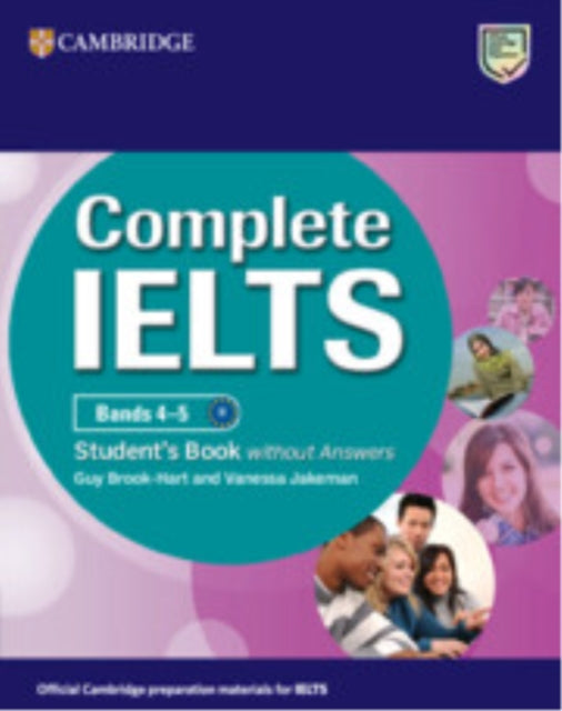Book cover of: Complete IELTS Bands 4–5 Student's Book without Answers