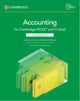 Book cover of: Cambridge IGCSE™ and O Level Accounting Coursebook with Digital Access (2 Years)