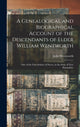 Book cover of: Genealogical and Biographical Account of the Descendants of Elder William Wentworth. By: John 1815-1888 Cn Wentworth