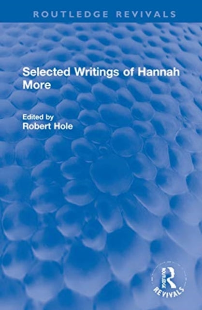 Book cover of: Selected Writings of Hannah More. By: Hannah More
