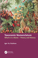 Book cover of: Taxonomic Nomenclature. By: I. IA Pavlinov