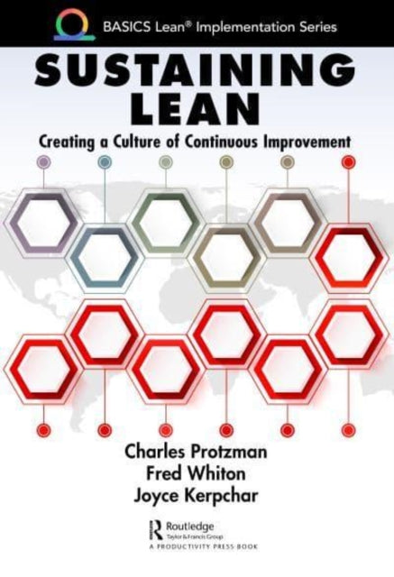 Book cover of: Sustaining Lean. By: Charles Protzman