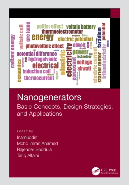 Book cover of: Nanogenerators. By: Inamuddin