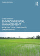 Book cover of: Environmental Management. By: Christopher J. Barrow