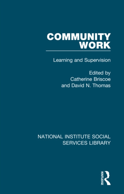 Book cover of: Community Work. By: Catherine Briscoe