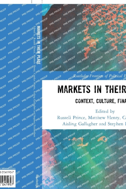 Book cover of: Markets in their Place. By: Russell Prince