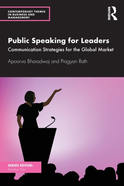 Book cover of: Public Speaking for Leaders. By: Apoorva Bharadwaj