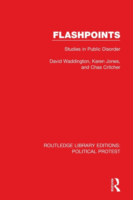 Book cover of: Flashpoints. By: David Waddington