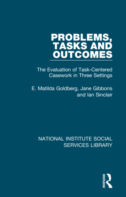 Book cover of: Problems, Tasks and Outcomes. By: E. Matilda Goldberg
