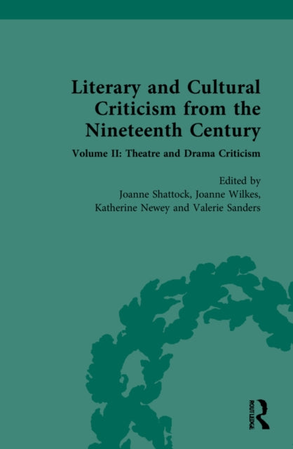 Book cover of: Literary and Cultural Criticism from the Nineteenth Century. By: Joanne Shattock