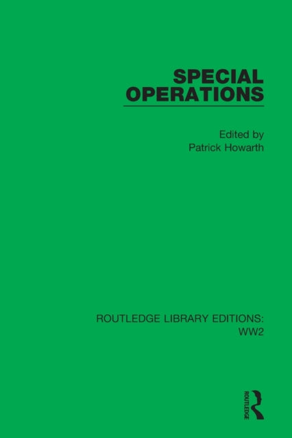 Book cover of: Special Operations. By: Patrick Howarth