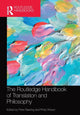 Book cover of: Routledge Handbook of Translation and Philosophy. By: Piers Rawling