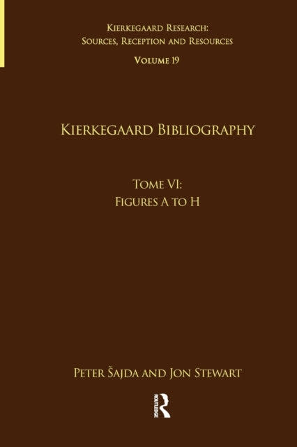Book cover of: Volume 19, Tome VI: Kierkegaard Bibliography. By: Peter Sajda