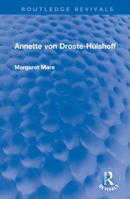 Annette von Droste-Hulshoff