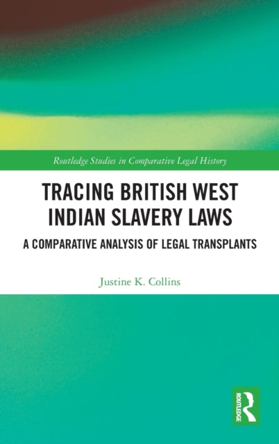 Book cover of: Tracing British West Indian Slavery Laws. By: Justine K. Collins
