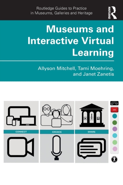 Book cover of: Museums and Interactive Virtual Learning. By: Allyson Mitchell