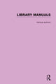 Book cover of: Library Manuals