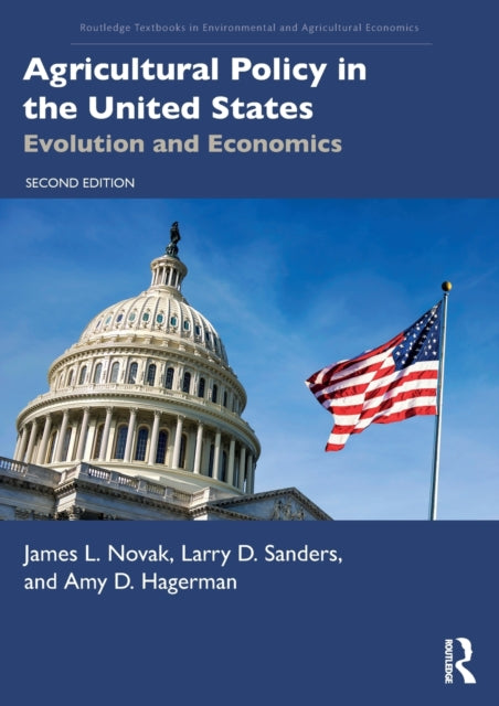 Book cover of: Agricultural Policy in the United States. By: James L. Novak