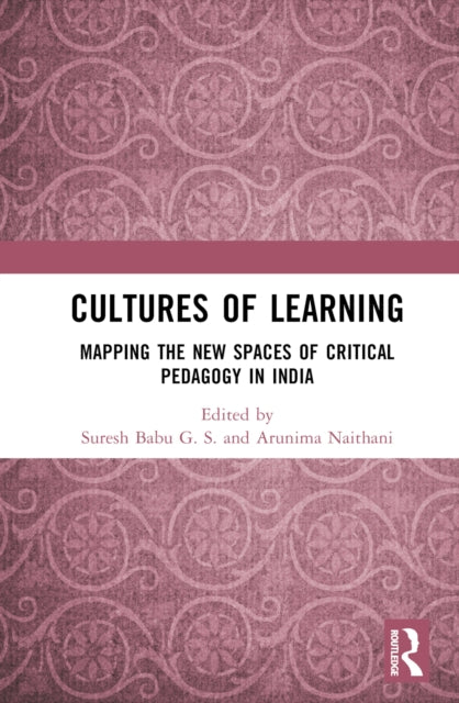 Book cover of: Cultures of Learning. By: G. S. Suresh Babu