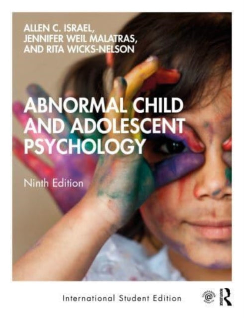 Abnormal Child and Adolescent Psychology 9781032157207 Allen C. Israel