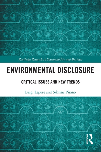 Book cover of: Environmental Disclosure. By: Luigi Lepore