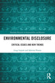 Book cover of: Environmental Disclosure. By: Luigi Lepore