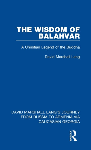 Book cover of: Wisdom of Balahvar. By: David Marshall Lang