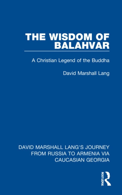 Book cover of: Wisdom of Balahvar. By: David Marshall Lang