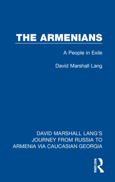 Book cover of: Armenians. By: David Marshall Lang