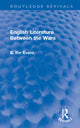 Book cover of: English Literature Between the Wars. By: B. Ifor Evans