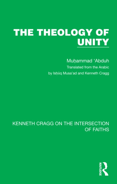 Book cover of: Theology of Unity. By: Muhammad Abduh