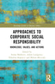 Book cover of: Approaches to Corporate Social Responsibility. By: Stefan Markovic