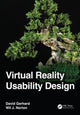 Book cover of: Virtual Reality Usability Design. By: David Gerhard