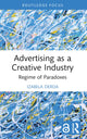 Book cover of: Advertising as a Creative Industry. By: Izabela Derda