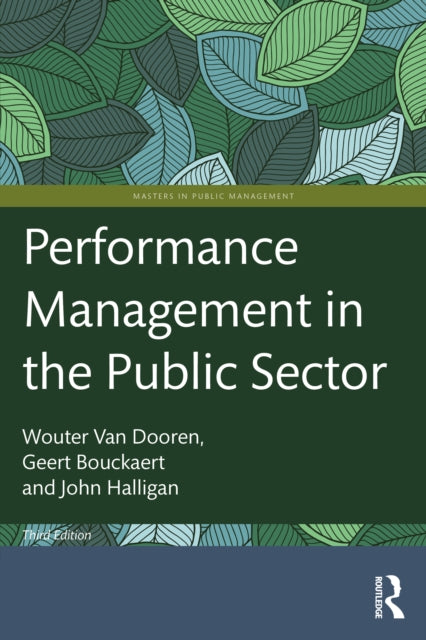 Book cover of: Performance Management in the Public Sector