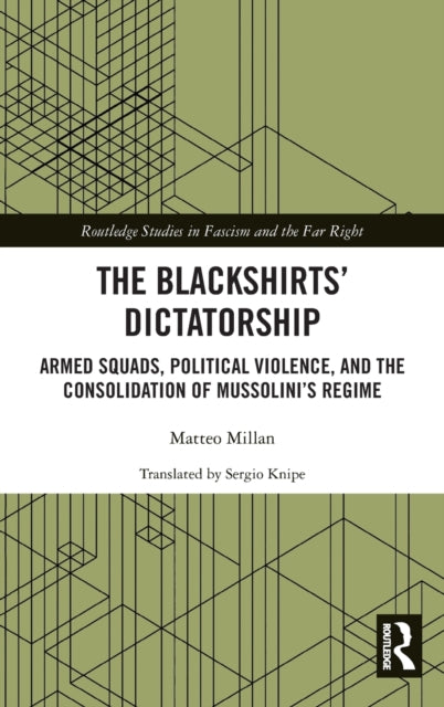 Book cover of: Blackshirts? Dictatorship. By: Matteo Millan