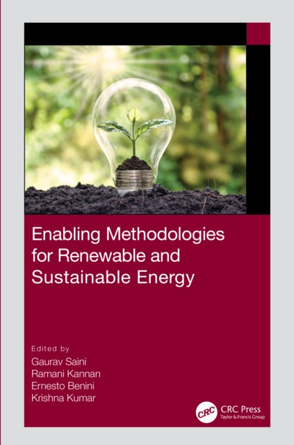 Book cover of: Enabling Methodologies for Renewable and Sustainable Energy. By: Gaurav Saini