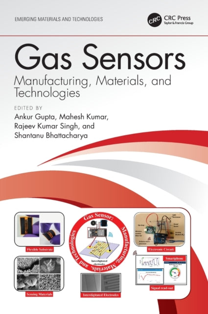 Book cover of: Gas Sensors. By: Ankur Gupta