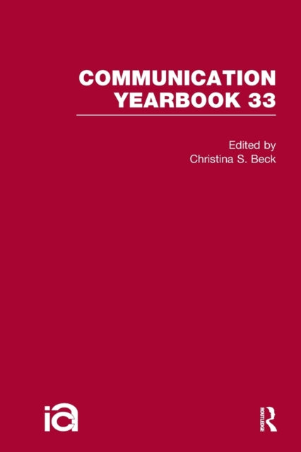 Book cover of: Communication Yearbook 33