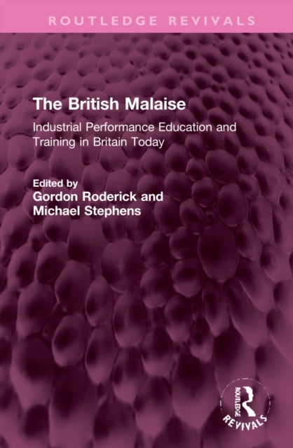 Book cover of: British Malaise. By: Gordon Roderick