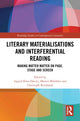 Book cover of: Literary Materialisations and Interferential Reading. By: Ingrid Hotz-Davies